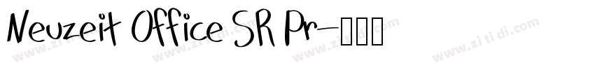 Neuzeit Office SR Pr字体转换